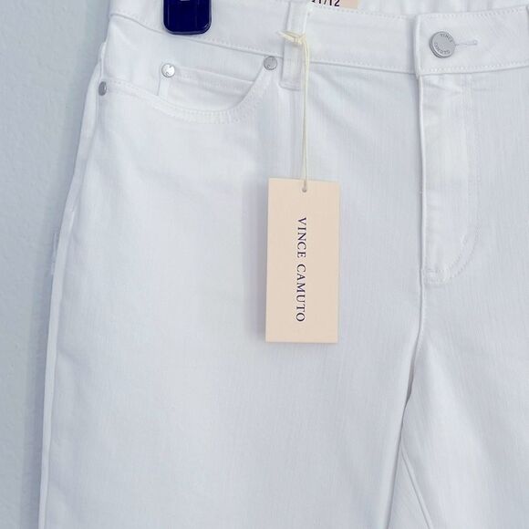 Vince Camuto - Skinny Jeans Size: 31/12  32/14  Color: Ultra White - Picture 4 of 9